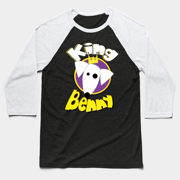 King Benny Baseball T-Shirt by The Rap Addicts